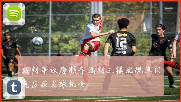 裁判争议唐顺齐漏判三镇犯规津门虎应获点球机会
